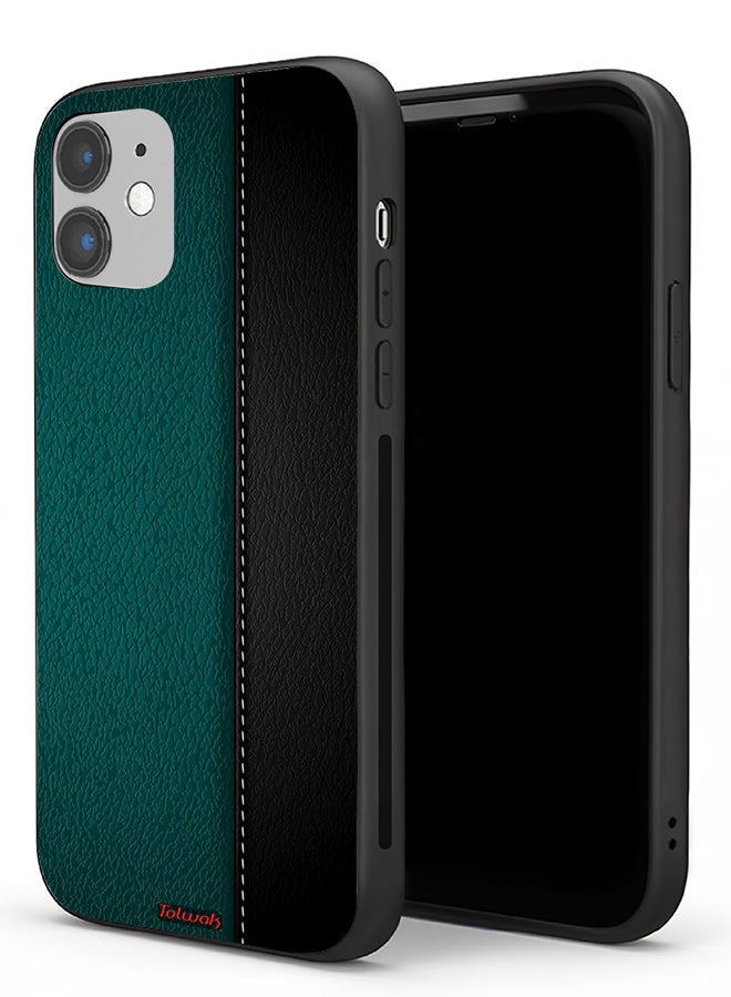 Tolwak حافظة حماية آيفون 11 بنمط جلد - Image 1