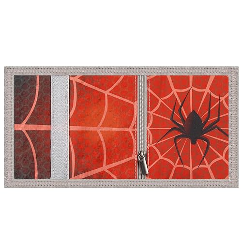 Lamiza RFID Kids Wallet for Boys Girls, Little Boys Wallet for Kids with Magic Sticker, Toddler Wallets for Boy with Coin Pocket, Spider Wallets Boy for Christmas/Birthday Gift Ideas - Image 4