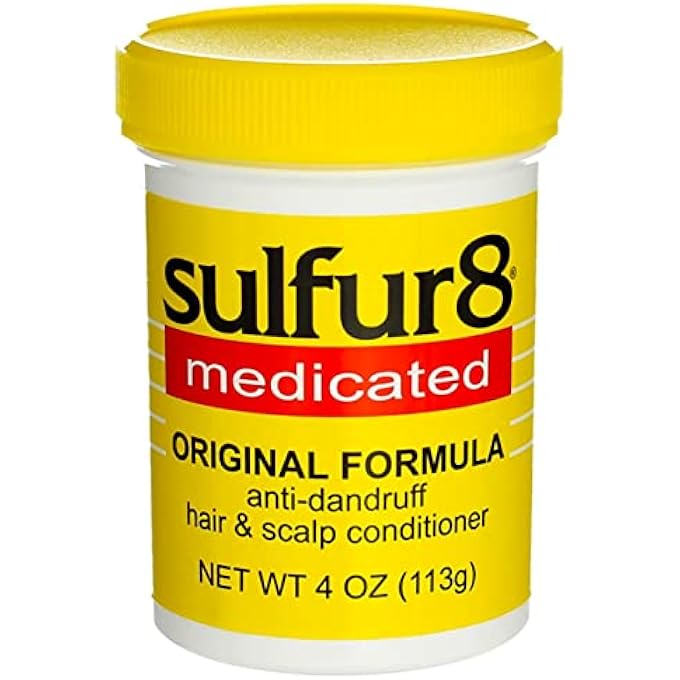 Sulfur 8 ORIGINAL HAIR & SCALP CONDITIONER 4OZ JAR (2 PACK) - Image 1