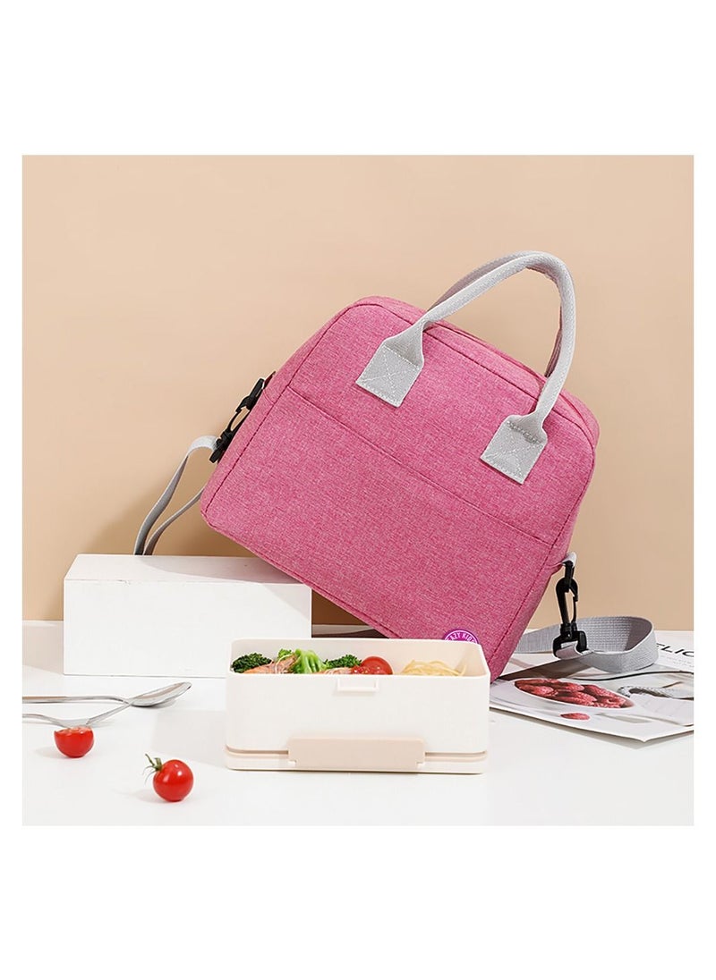 Eazy Kids Eazy Kids Bento Box wt Insulated Lunch Bag & Cutter Set Combo Girl Power Pink  - Image 5