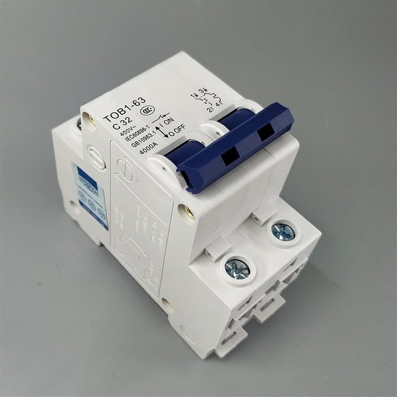 2P 50A Miniature Circuit Breaker MCB Type C 230 400V 50 60Hz 6A To 63A - Image 1