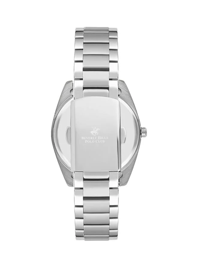 BEVERLY HILLS POLO CLUB Beverly Hills Polo Club BP3338X.390 Women Analog Display Watch & Metal Strap Silver