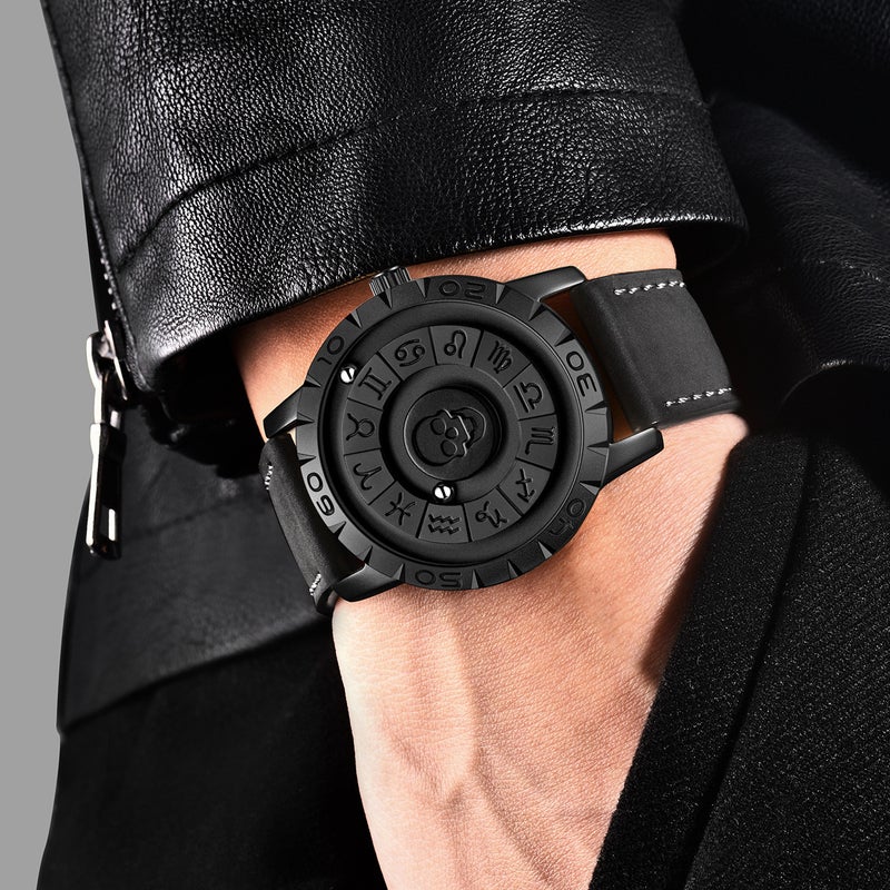 Lige/Foxbox Cool Men'S Waterproof Multifunctional Quartz Watch Personalized Magnetic Ball Student Watch - Image 3