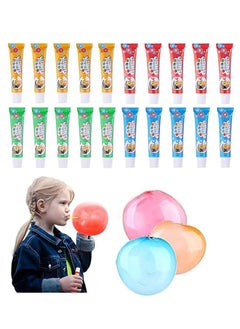 Generic Plastic Bubbles Toys 20 Pcs, Balloons for Kids Outside Party Birthday Gift, Bubble Blowing Products, Bubble Toys, Bubble Balloon, Toddler Outdoor Toys  - Image 1