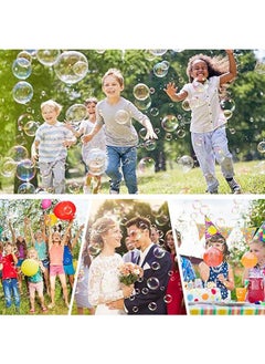 Generic Plastic Bubbles Toys 20 Pcs, Balloons for Kids Outside Party Birthday Gift, Bubble Blowing Products, Bubble Toys, Bubble Balloon, Toddler Outdoor Toys  - Image 3