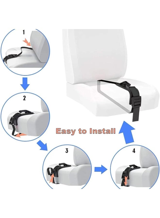 Pregnancy Car Seat Belt Adjuster | Pregnancy Seat Belt Stabilizer for Safe & Comfortable Travel – Protects Belly & Fetus, Easy to Install, Universal Fit—Black - Image 1