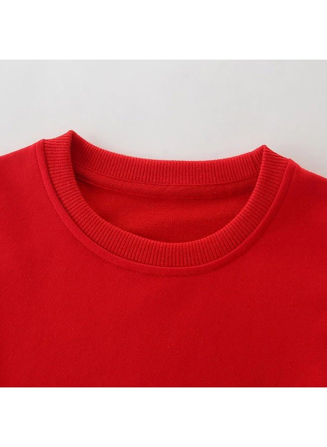 Joctoh Boys Girls Valentines Sweatshirt Kids Love Heart Graphic Shirt Toddler Long Sleeve VDay Outfit Holiday Pullover 2-10T, 5# Lover Boy, 9-10 Years - Image 4