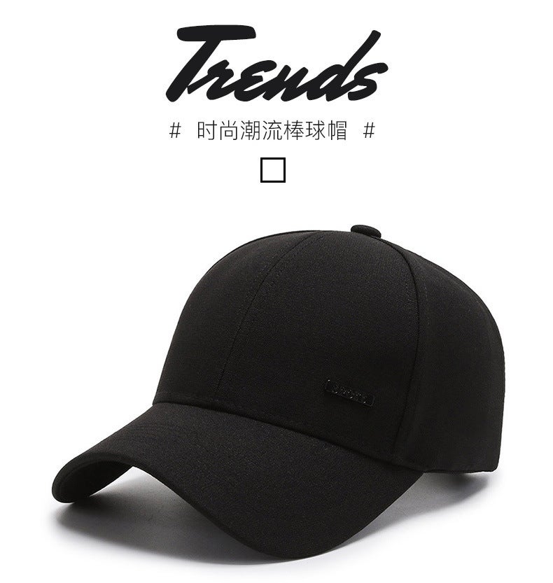 Casual Baseball Cap Unisex Autumn Face Slimming Fashion Hat - Image 2