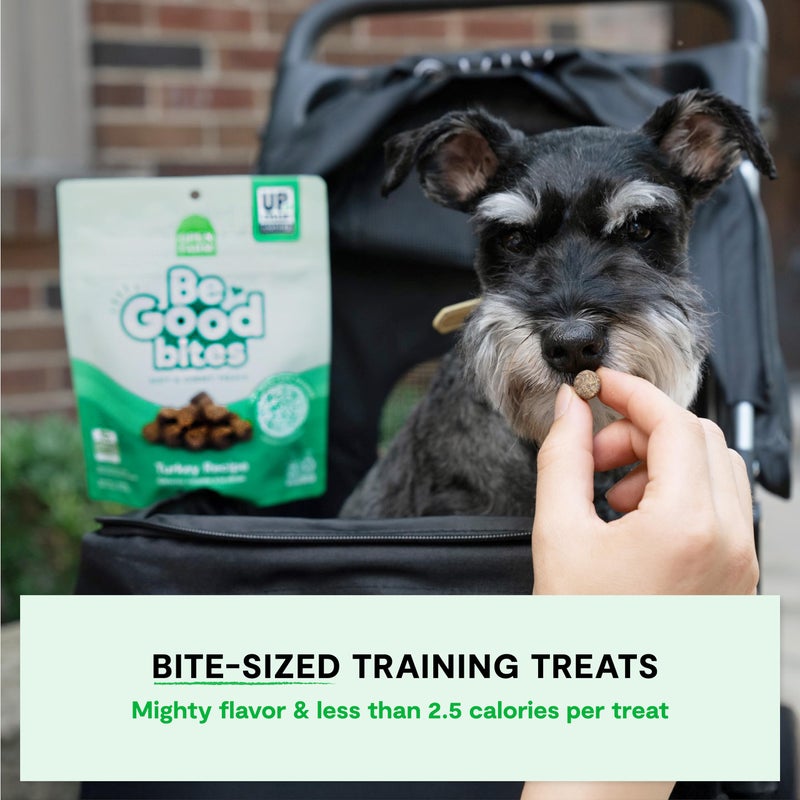 Open Farm, Be Good Bites, Soft Dog Training Treats, Small & Chewy, Made with Ethically & Sustainably Sourced Ingredients, Non-GMO Fruits & Grains, Turkey Recipe, 6oz Pouch - Image 2