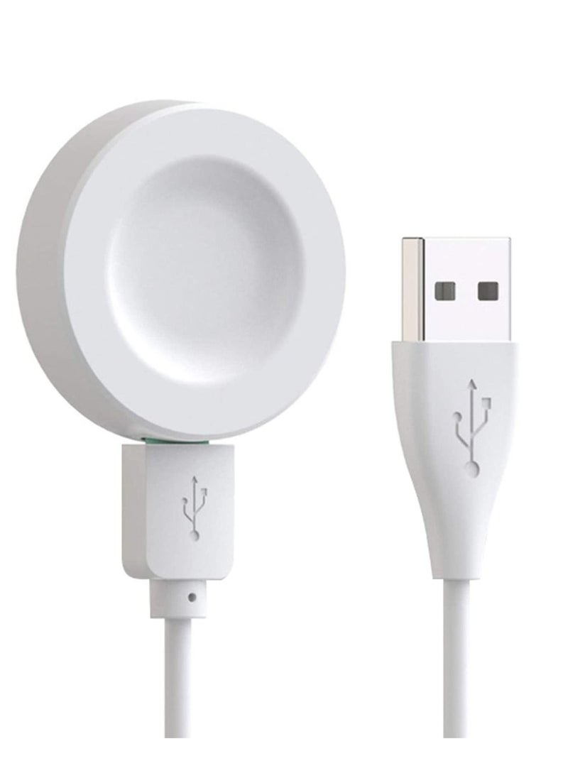 Watch Replacement Wireless Charging Dock for Huawei GT 2 Pro,GT2 ECG,Watch GT 3/GT 3 Pro,Compatible with Huawei Watch 3/3 Pro,Watch GT Runner,Watch D USB Charger 100cm - White  - Image 1