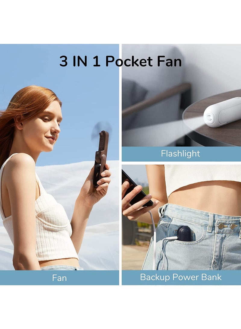 جيسيو لايف ميني 3 في 1 مروحة جيب صغيرة محمولة - Image 5