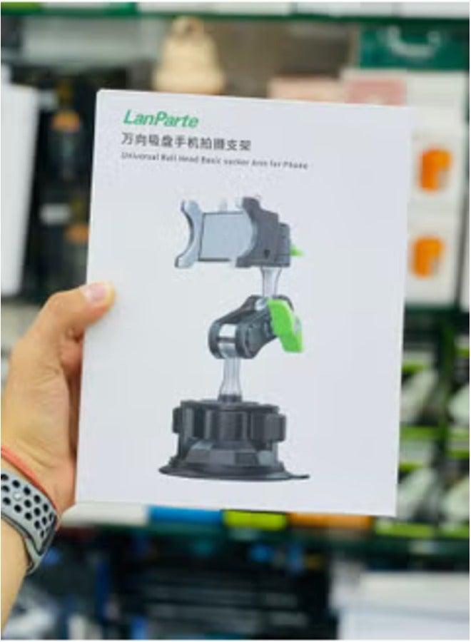 ELTRAZONE 360° Rotating Universal Ball Head Car Phone Mount - Image 2