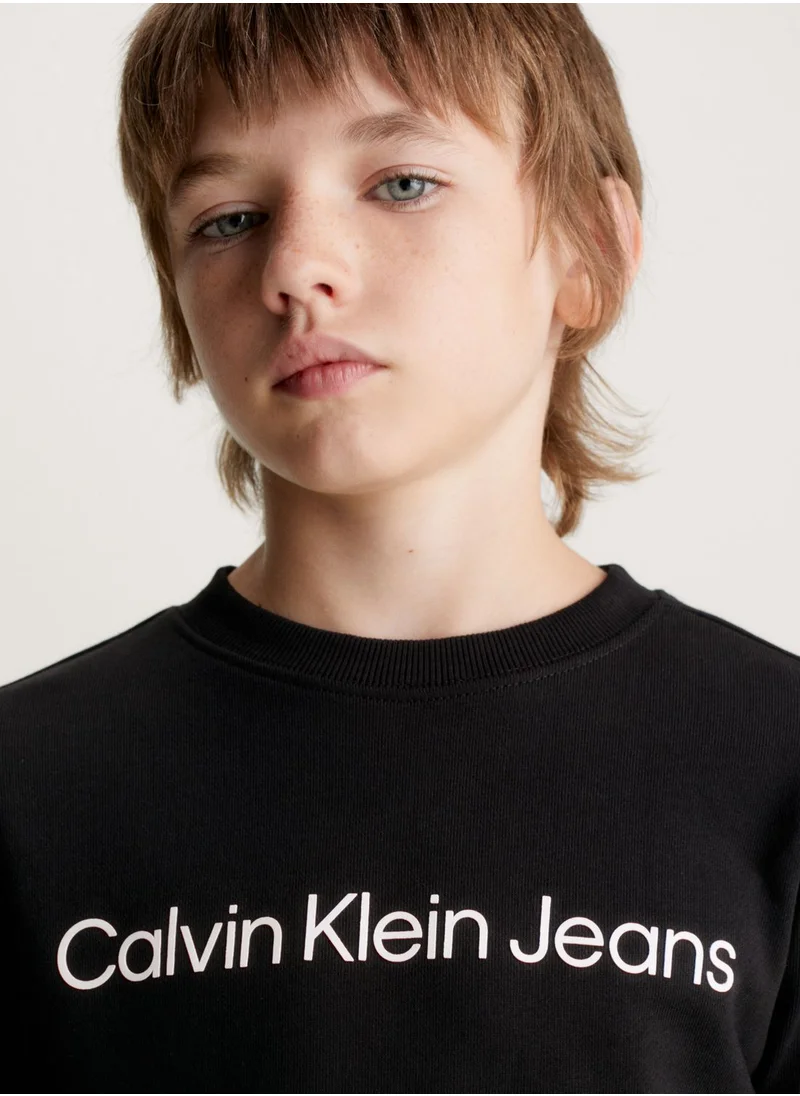 Calvin Klein Jeans Kids Logo Sweatshirt