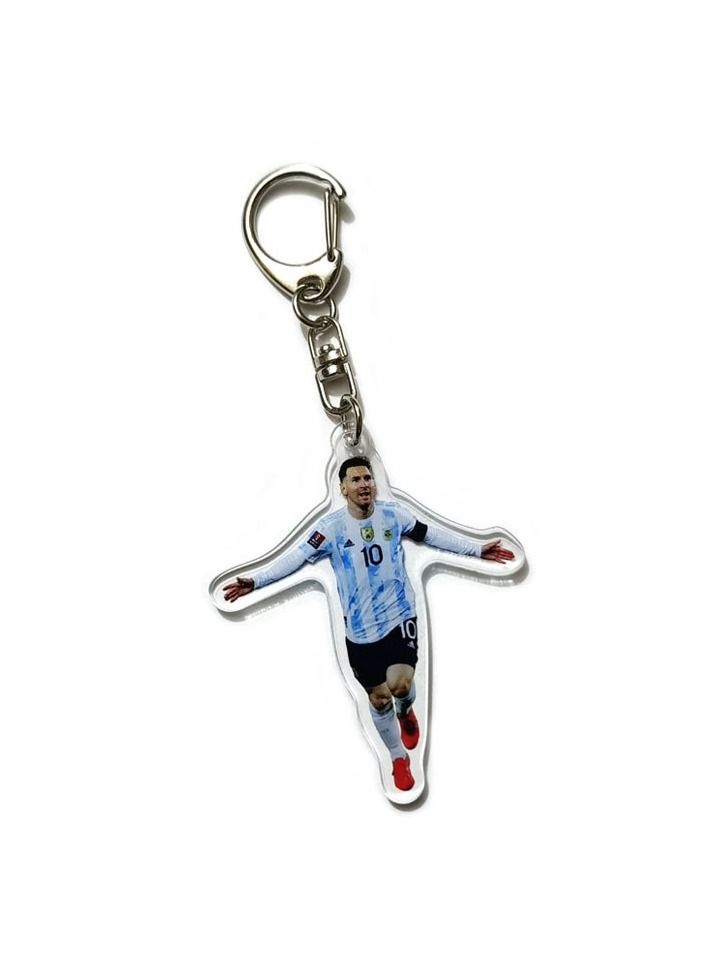 Argentina Jersey Messi World Cup Winner Keychain