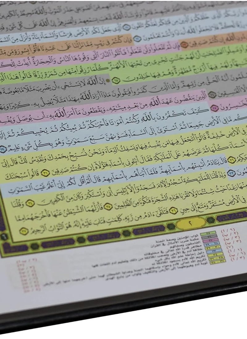 null - The Quran of Qiyam 60 pages per page a part measuring blue - Image 1