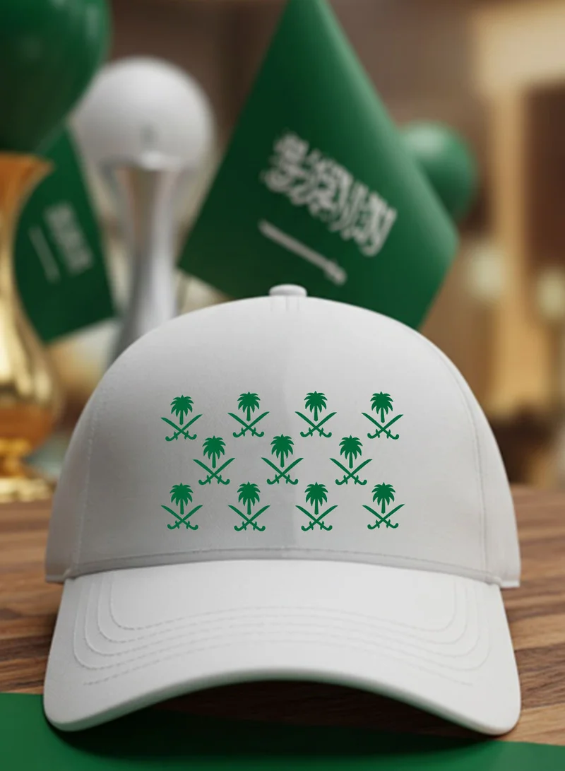 LOWHA Cotton Cap For Saudi National Day or Everyday Love for the Kingdom