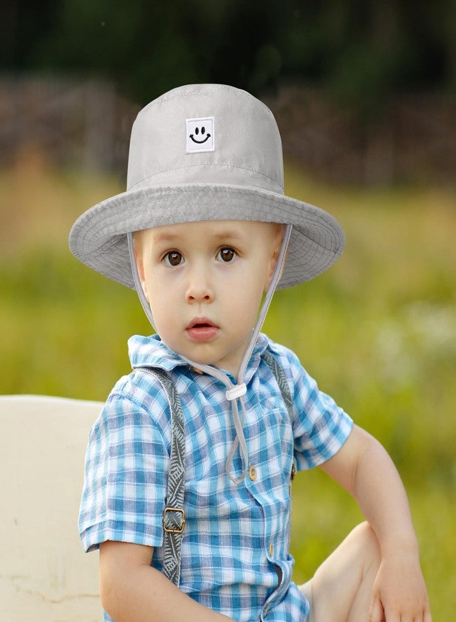 Bucaum Baby Toddler Sun Hat,Kids Summer UPF 50+ Foldable Beach Bucket Hat for Boys Girls Children 0-6 Months - Image 2