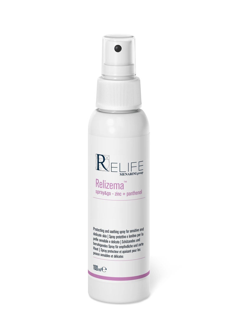 Relife Relizema Spray&Go Zinc+Panthenol Spray 100Ml