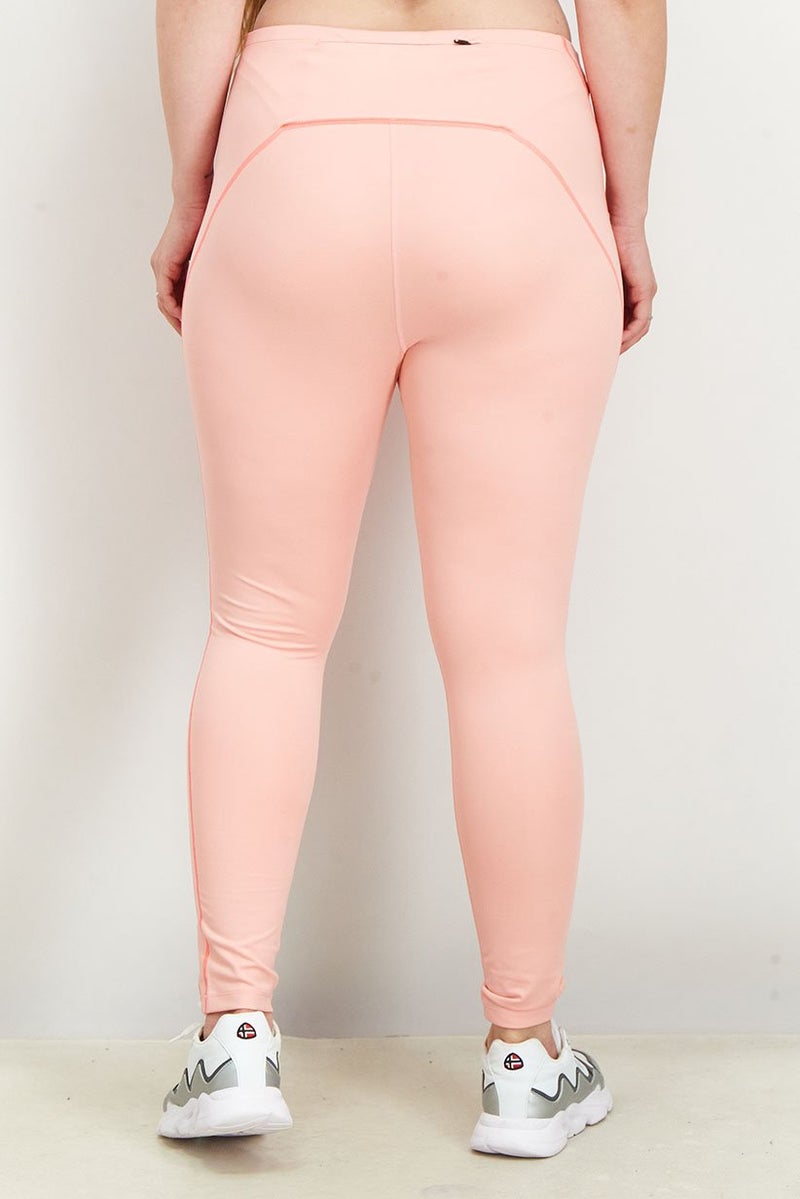 Tchibo ليجنغز تدريب للنساء بقصة عادية، وردي - Image 3