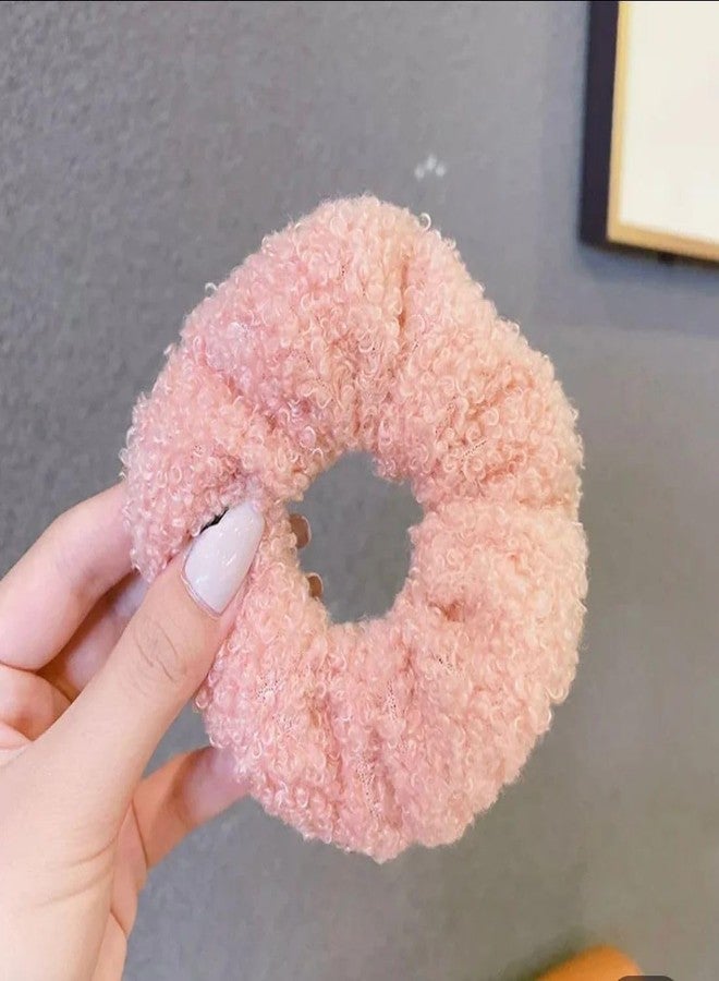 Radhya Accessories Soft Plushie Large Scrunchies for Women, Pack of 2 - Image 5