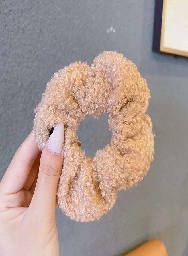 Radhya Accessories Soft Plushie Large Scrunchies for Women, Pack of 2 - Image 3