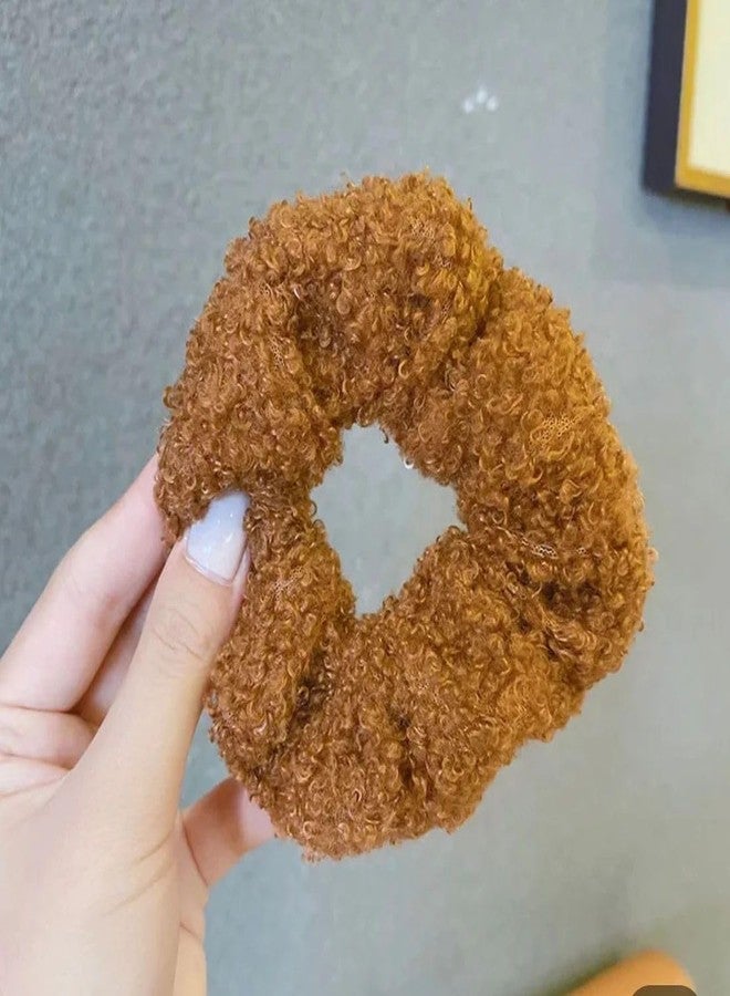 Radhya Accessories Soft Plushie Large Scrunchies for Women, Pack of 2 - Image 4