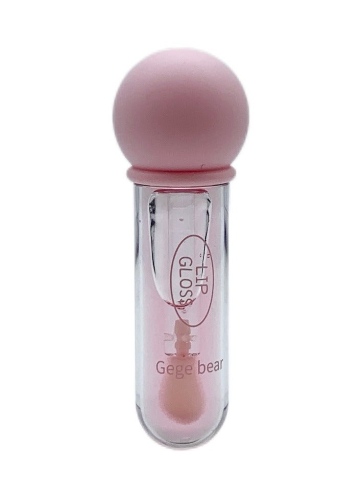 Gege bear Pudding Jelly Lip Gloss Crystal Jelly Lips A pout Lip Care High Shine Finish Nourishing 04 Rock Sugar Strawberry - Image 1