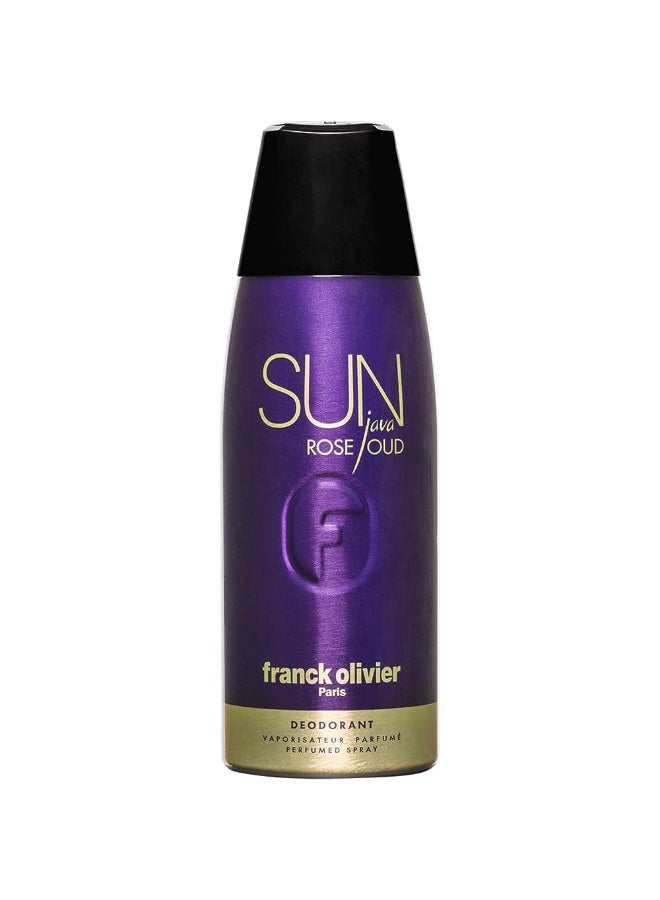 Franck Olivier Sun Java Rose Oud For Women 250ml Deodorant Spray