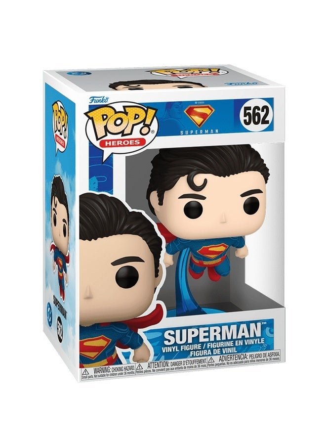 Funko Pop! Heroes: Superman Legacy 2025 - Superman, Collectible Vinyl Figures - Gift Idea - Official Merchandise - Toys for Kids & Adults - Model Figure for Collectors and Display  - Image 2