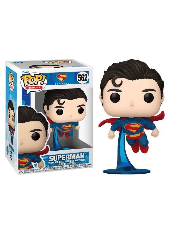 Funko Pop! Heroes: Superman Legacy 2025 - Superman, Collectible Vinyl Figures - Gift Idea - Official Merchandise - Toys for Kids & Adults - Model Figure for Collectors and Display  - Image 3