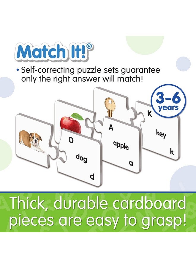 THE LEARNING JOURNEY : Match It! - Abcs - Abc Puzzle, Alphabet Puzzles For 2 Year Olds, Alphabet Puzzles For Kids Ages 3-5, Pre Kindergarten Learning Materials, Award Winning Educational Toys - Image 3