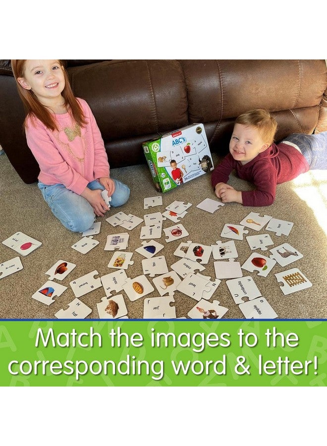 THE LEARNING JOURNEY : Match It! - Abcs - Abc Puzzle, Alphabet Puzzles For 2 Year Olds, Alphabet Puzzles For Kids Ages 3-5, Pre Kindergarten Learning Materials, Award Winning Educational Toys - Image 4