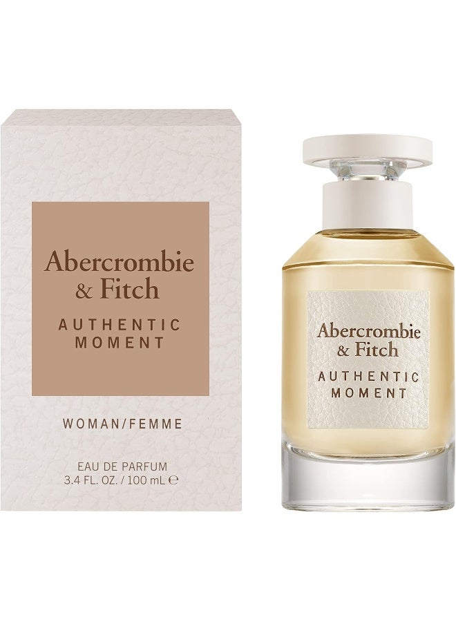 Abercrombie & Fitch Authentic Moment Eau De Parfum Spray 100 Ml - Image 2