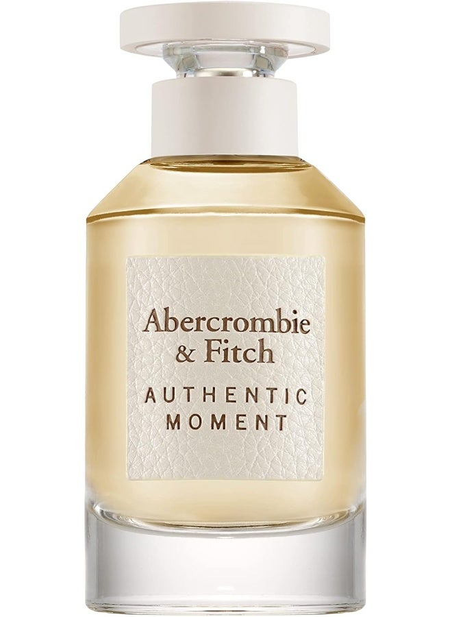 Abercrombie & Fitch Authentic Moment Eau De Parfum Spray 100 Ml - Image 1
