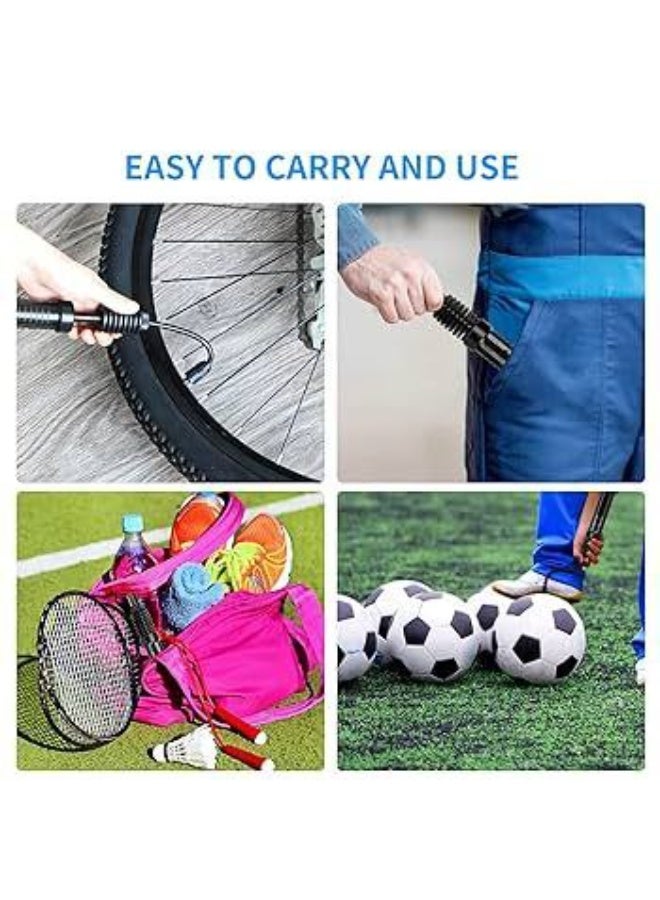 Generic Portable Hand Air Pump – Quick Manual Inflator with Needle & Nozzle Set – Perfect for Sports Balls, Bicycle Tires & Pool Floats. - Image 4