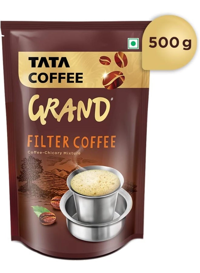 TATA COFFEE GRAND Tata Filter Coffee Grand Filter Coffee Pouch, 500g  - Image 3