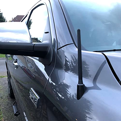 VOFONO Antenna for Toyota Tundra Tacoma 2000-2024 2025, Toyota Tundra Tacoma Accessories, 6 3/4 Inch Short EPDM Rubber Truck Car Antenna Replacement for FM AM Radio Reception - Image 3