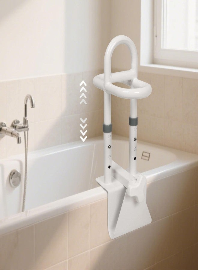 YEEGO DIRECT Bathtub Safety Rail, Height Adjustable Shower Bathtub Grab Bars for Seniors, Innovative Triple Grip Bathtub Handles for Seniors, Waterproof Frame, 300 LBS Weight - Image 1