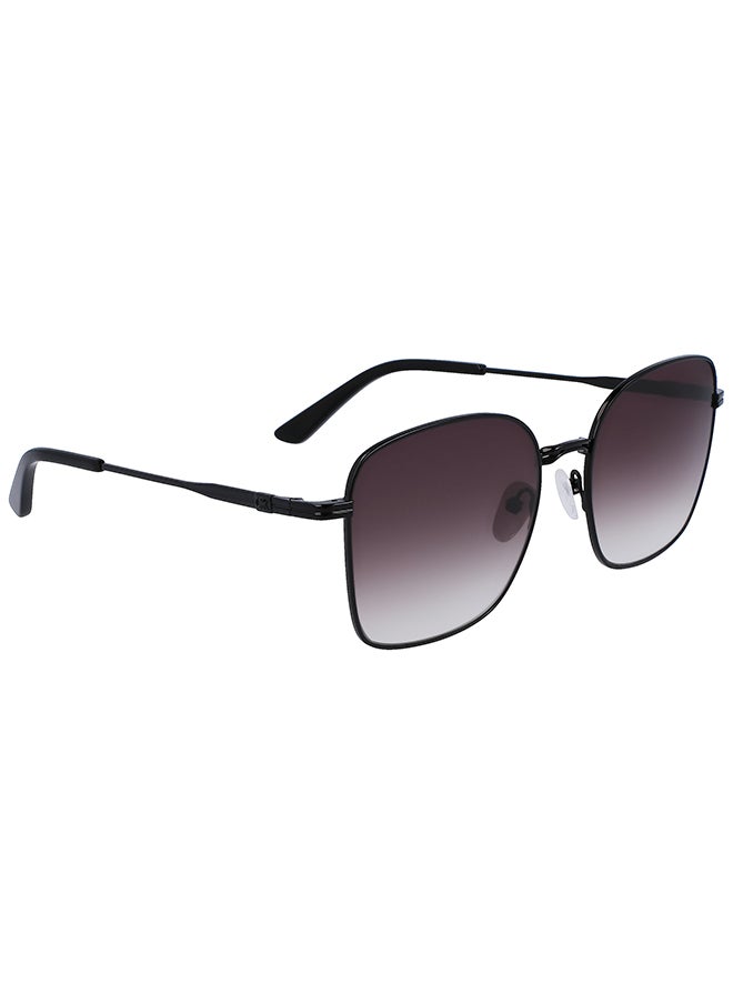 CALVIN KLEIN Women's Rectangular Sunglasses - CK23100S-001-5618 - Lens Size: 56 Mm  - Image 1