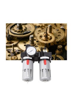 ABBASALI Double Air Compressor Water Separator Filter Regulator Oil  - Image 3