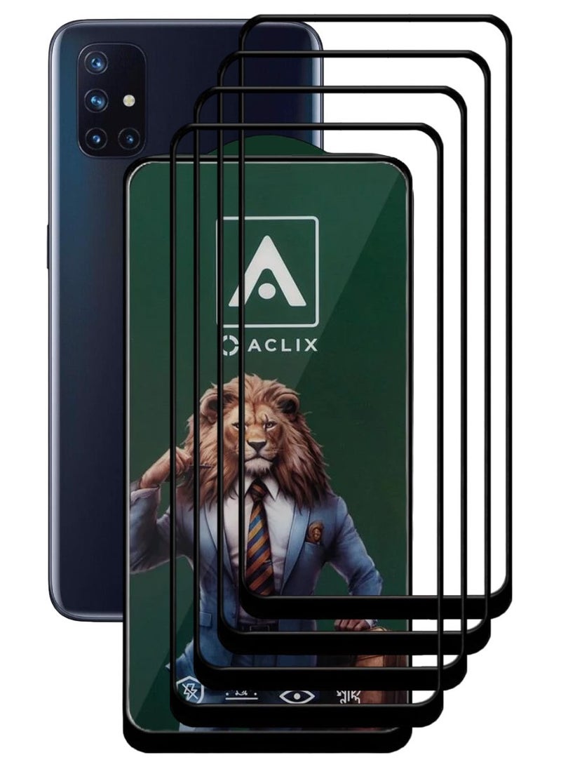 ACLIX 4 Pieces Antistatic ESD Dustproof Premium Quality High Definition Tempered Glass Screen Protector Designed For OnePlus Nord N10 5G - Image 1