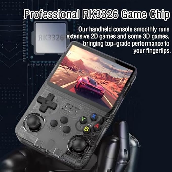 R36S HANDHELD GAME CONSOLE  3.5" IPS SCREEN LINUX SYSTEM RETRO GAME PLAYER WITH 15000+ CLASSIC GAMES 32+64G TF CARD - Image 4