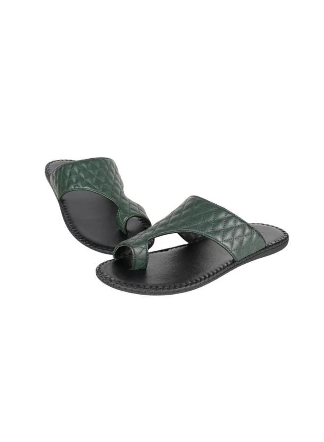 barjeel uno 008-3436 Barjeel Uno Mens Arabic Sandals 201905-12 Green