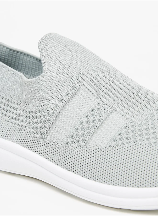 شو اكسبرس Boy's Textured Slip-On Shoes