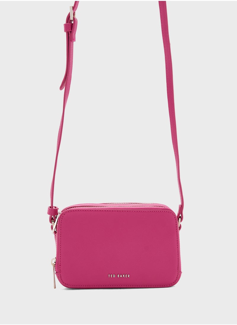 Ted Baker Saffrey Saffiano Logo Crossbody  - Image 1
