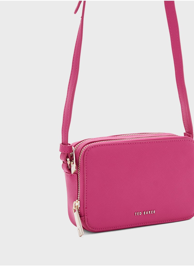 Ted Baker Saffrey Saffiano Logo Crossbody  - Image 3