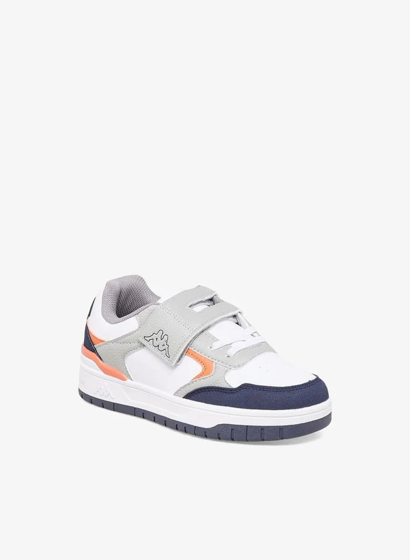 Kappa Boys Colourblock Hook & Loop Sports Shoes