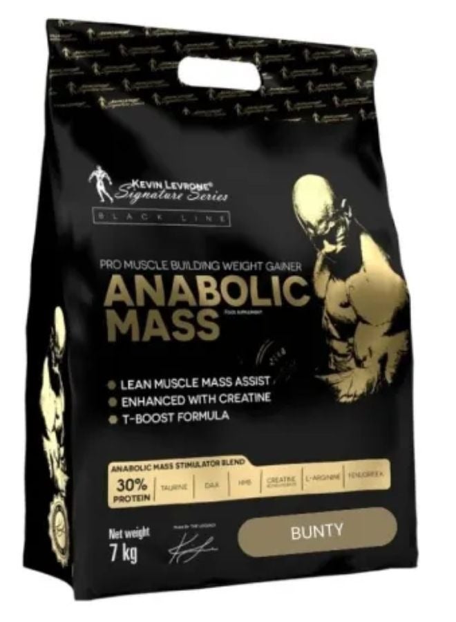 Anabolic Mass, Pro Muscle Building Weight Gainer, Bunty Flavour, 7kg
