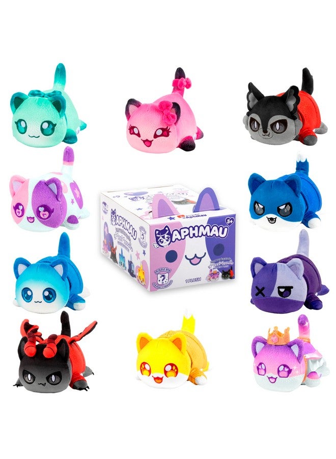 ابهماو دمية Meemeow Mystery Plush مقاس 6 بوصات - السلسلة 6؛ قناة ألعاب على اليوتيوب، Blind Box، 1 من 10 أصدقاء محتملين، Friends Meemeows، منتجات رسمية - Image 1