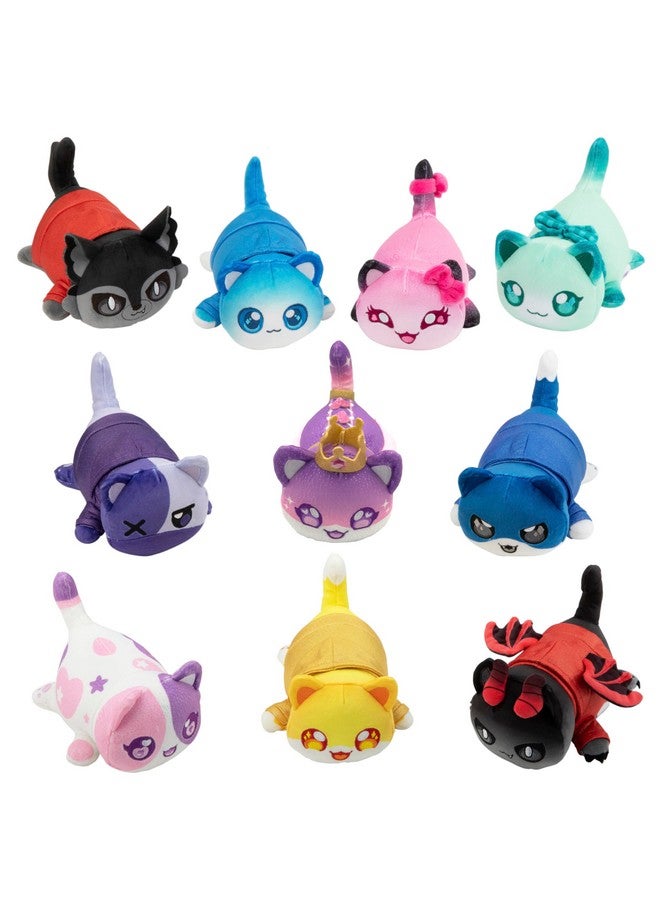 ابهماو دمية Meemeow Mystery Plush مقاس 6 بوصات - السلسلة 6؛ قناة ألعاب على اليوتيوب، Blind Box، 1 من 10 أصدقاء محتملين، Friends Meemeows، منتجات رسمية - Image 3